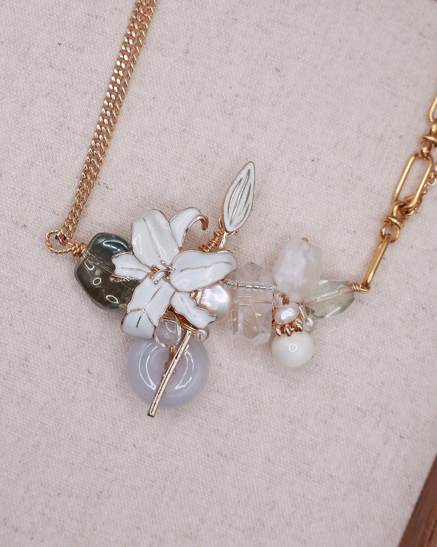 Bold Bloom Art Necklace