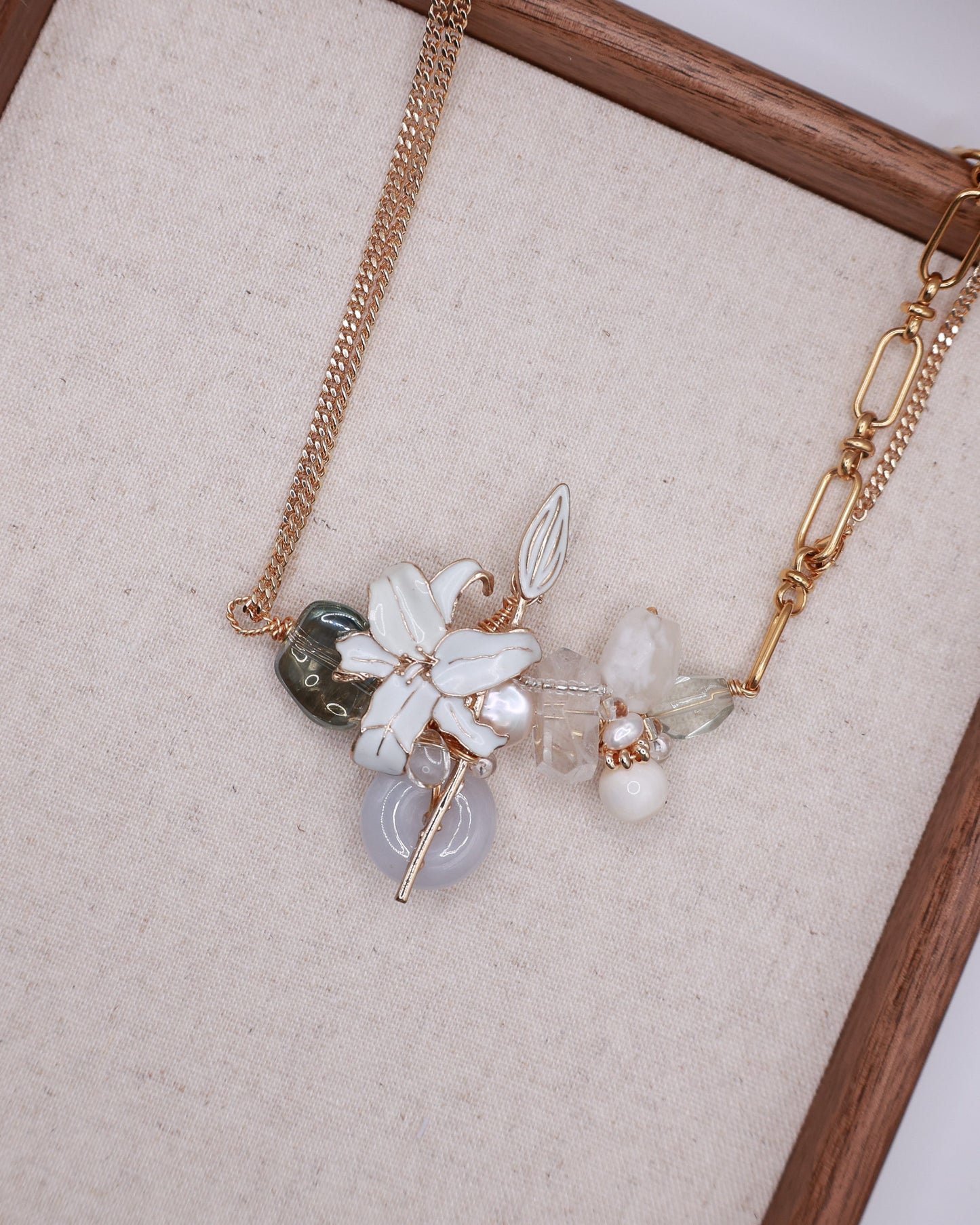 Bold Bloom Art Necklace