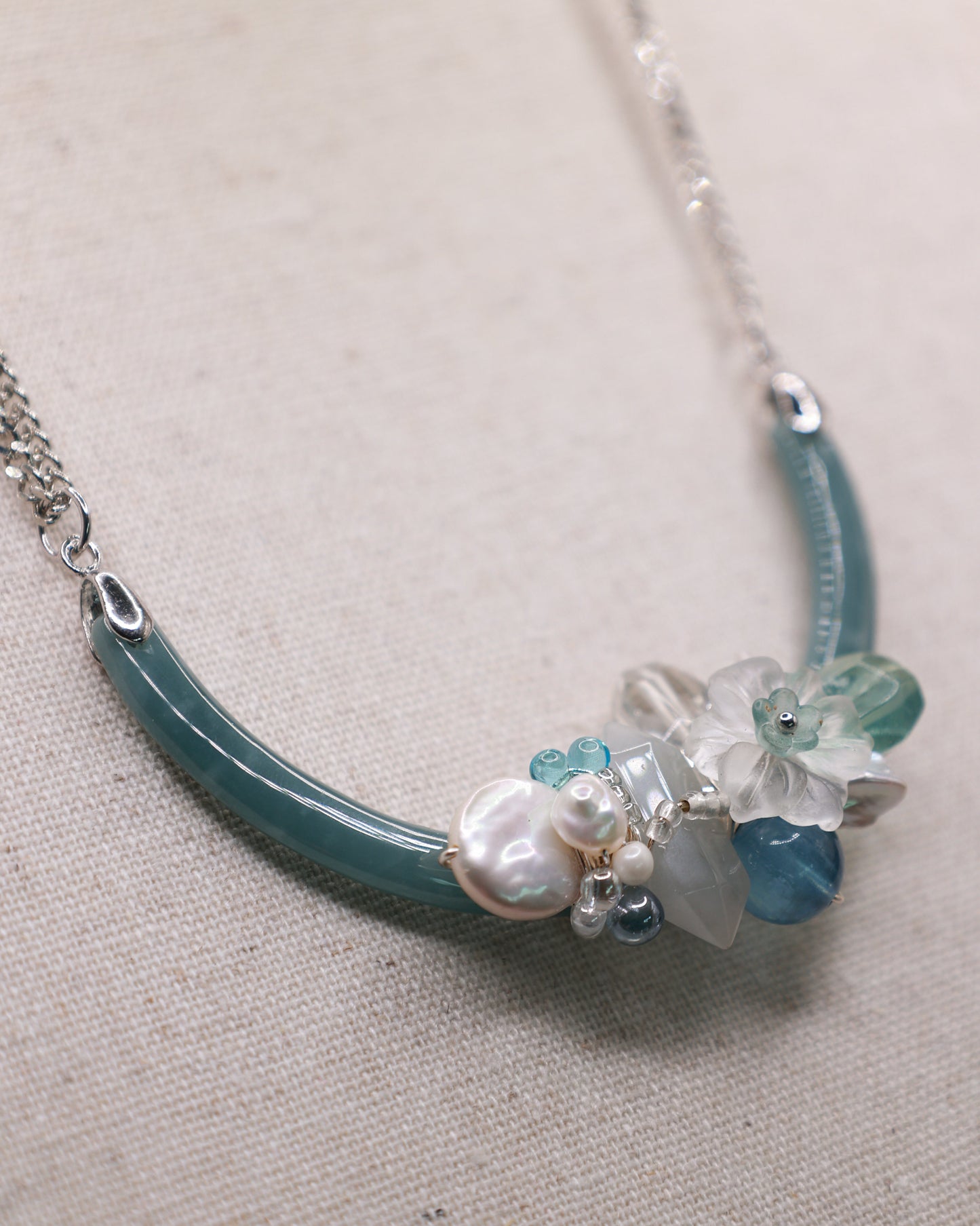 Whispering Forest Art Necklace