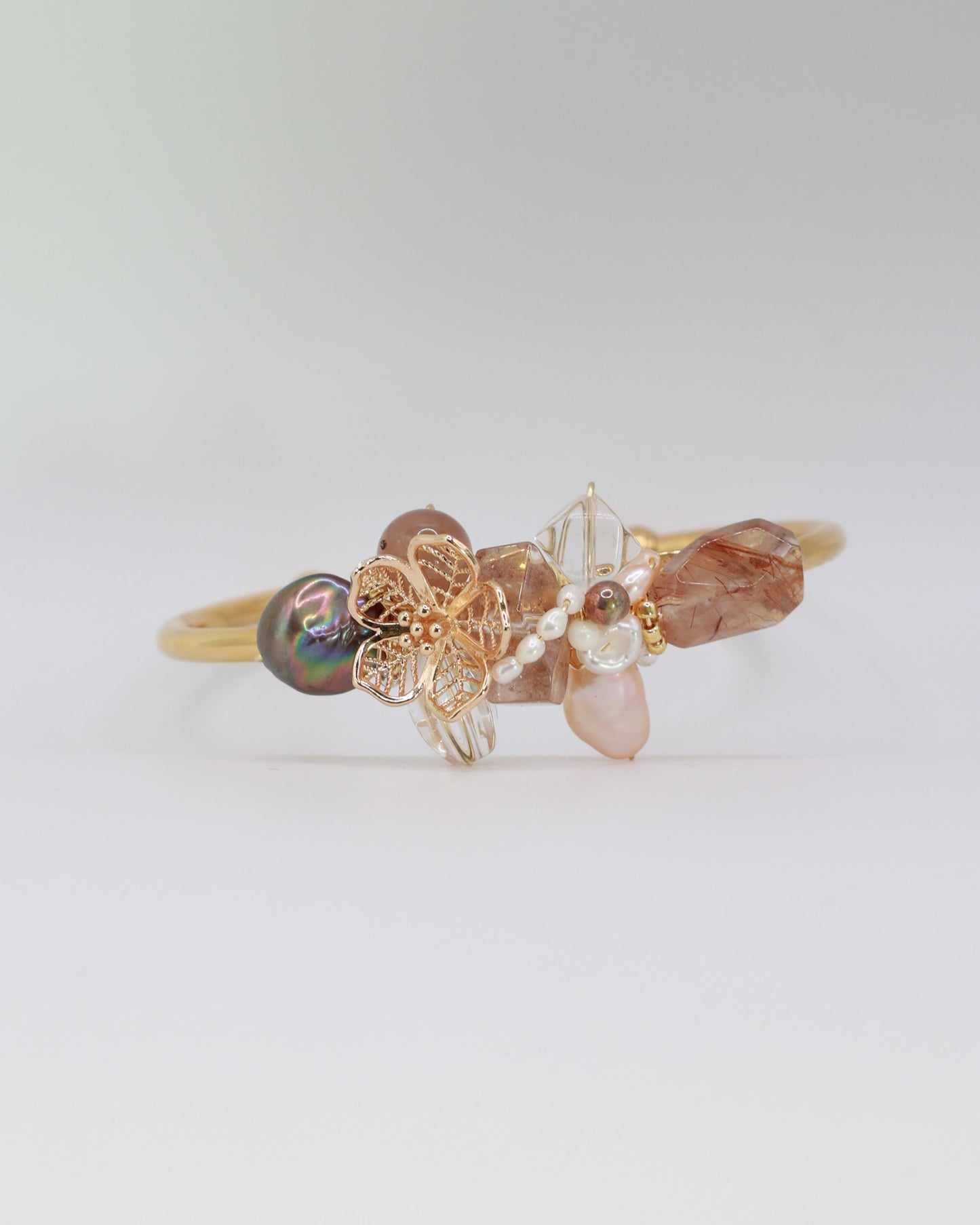 Caramel Glow Cuff Bangle