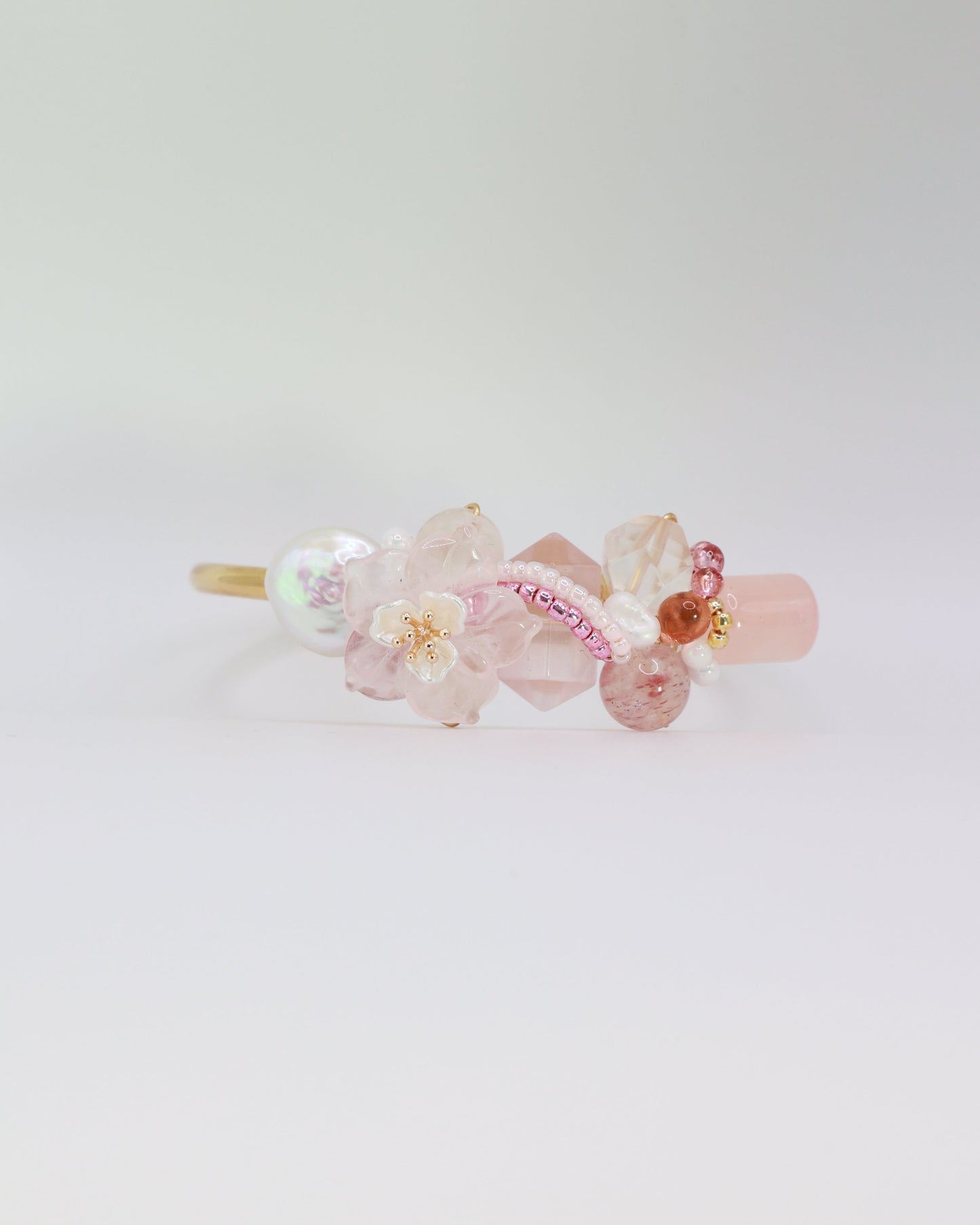 Strawberry Crème Cuff Bangle