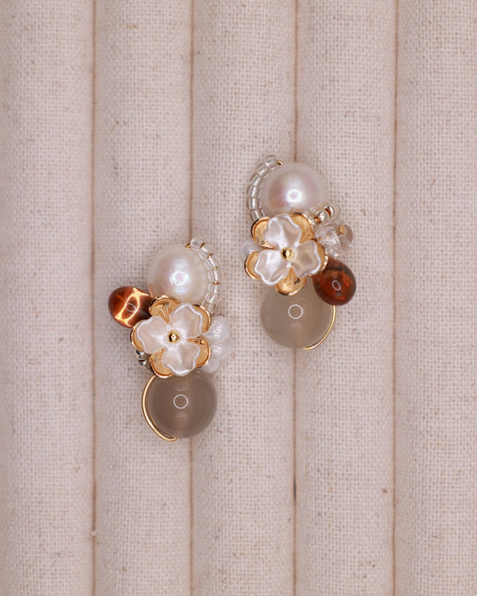 Autumn Glow Art Earrings