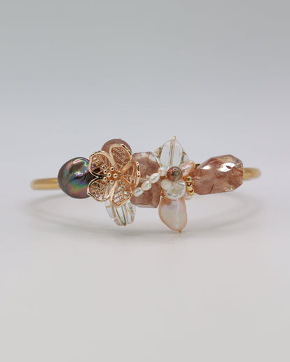 Caramel Glow Cuff Bangle