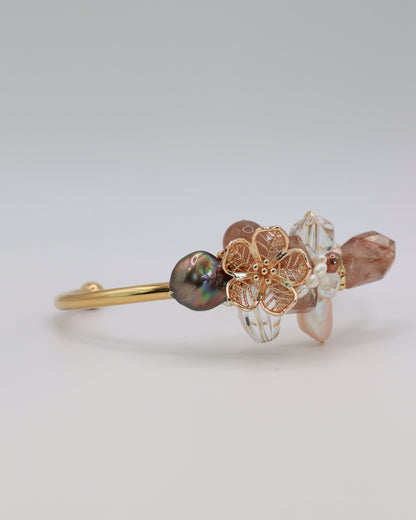 Caramel Glow Cuff Bangle