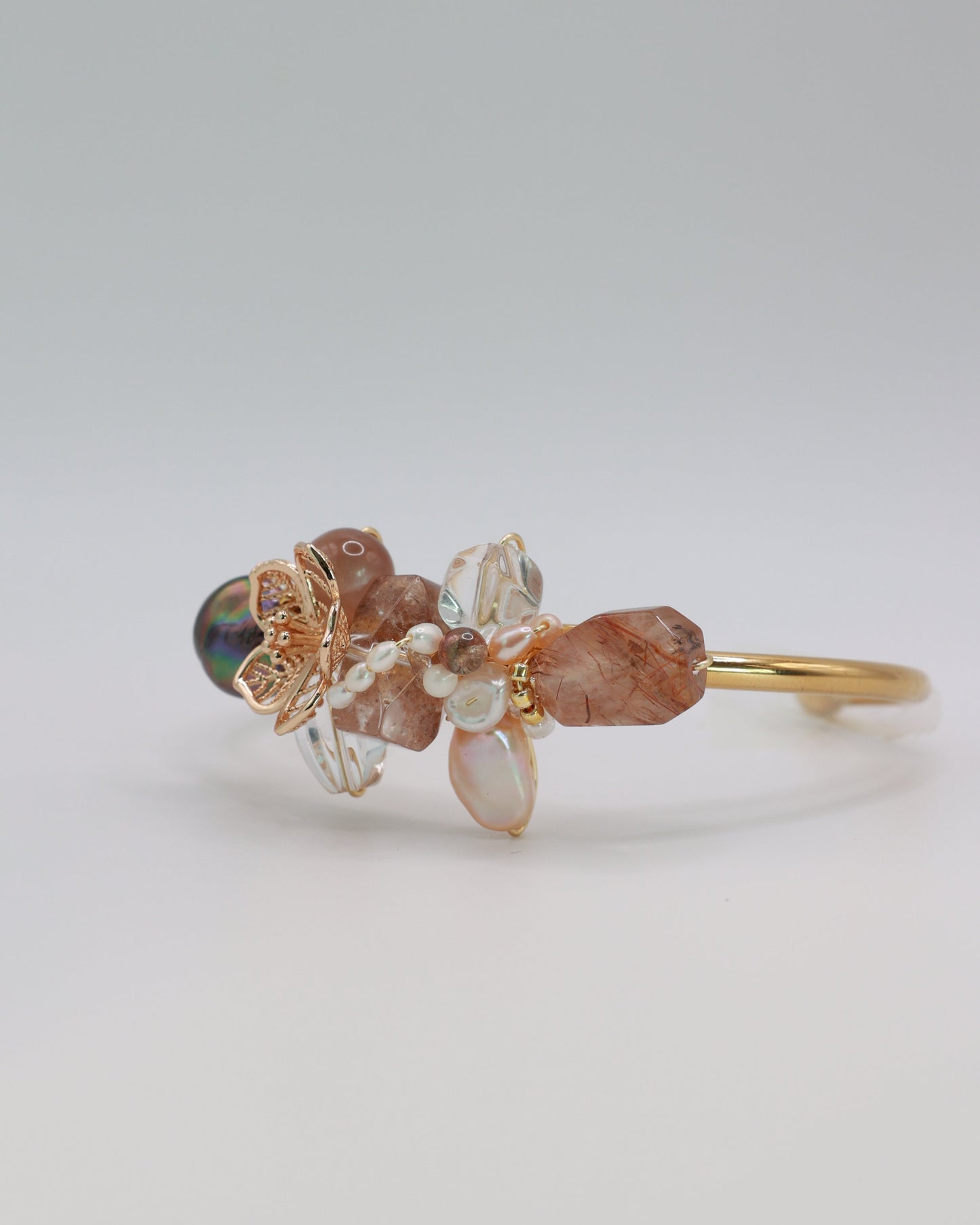 Caramel Glow Cuff Bangle