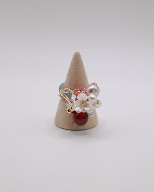 Cherry Bloom Art Ring