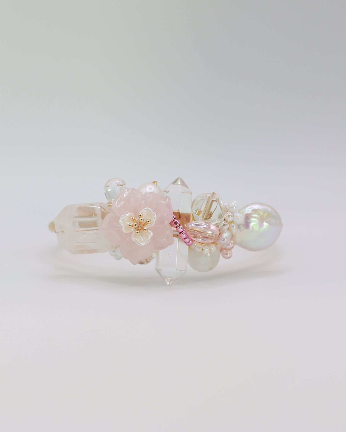 Cherry Blossom Cuff Bangle