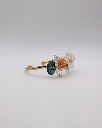(Regular) Cloud Moss Cuff Bangle