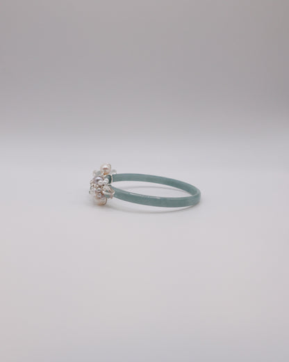 Gentle Bloom Guatemalan Jade Bangle