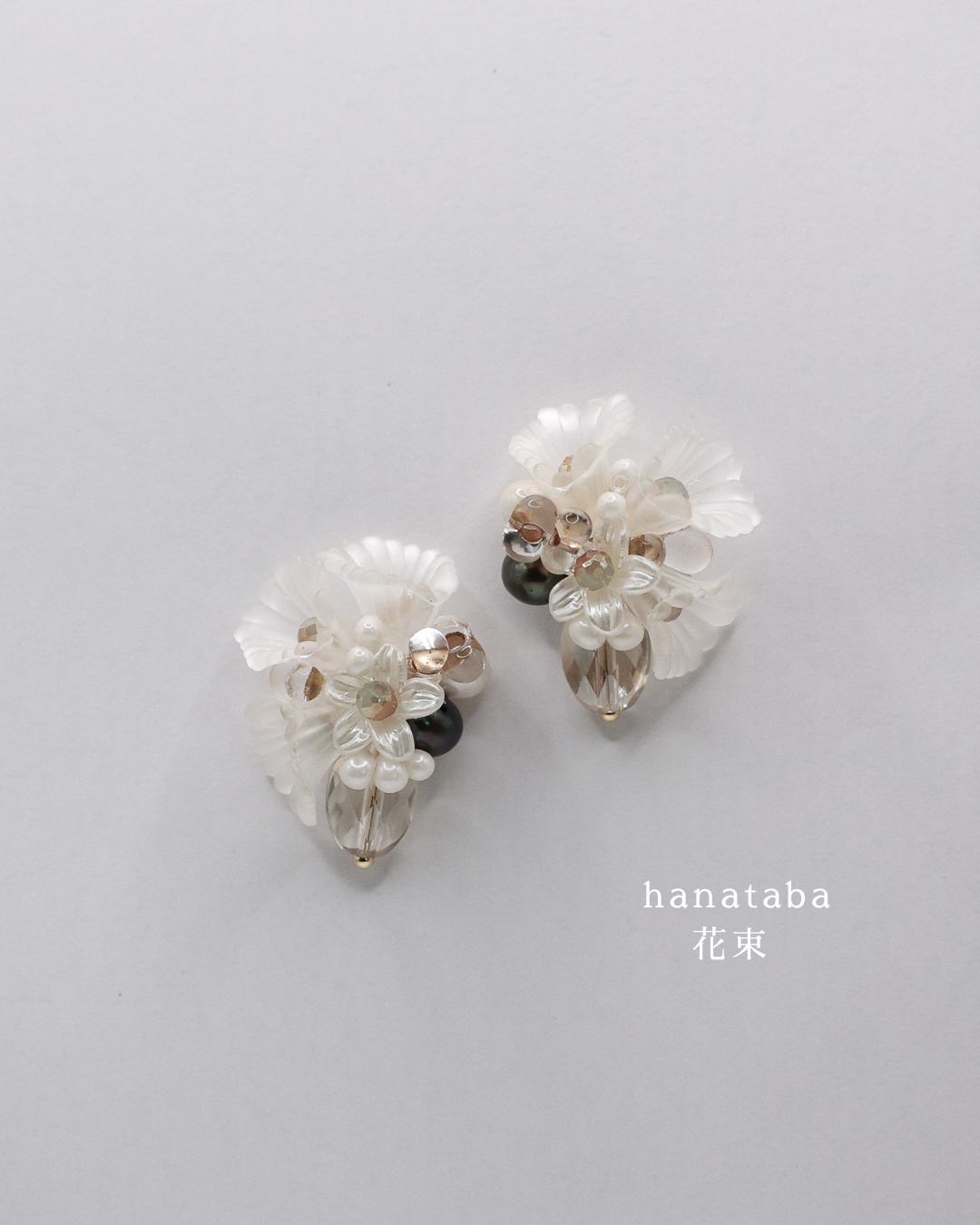 Hanataba - Awa Art Earrings