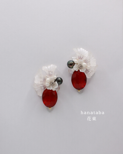 Hanataba: Shu Art Earrings