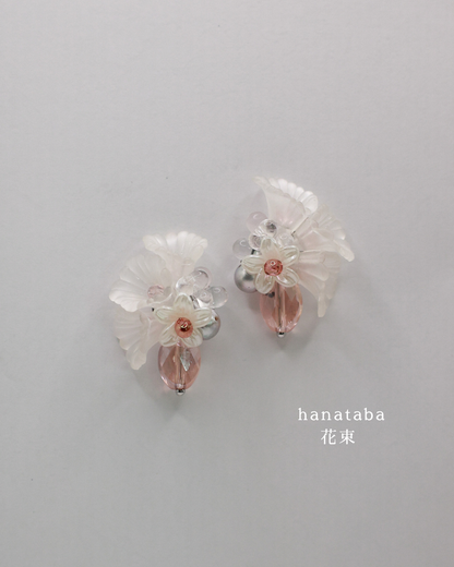 Hanataba: Saku Art Earrings