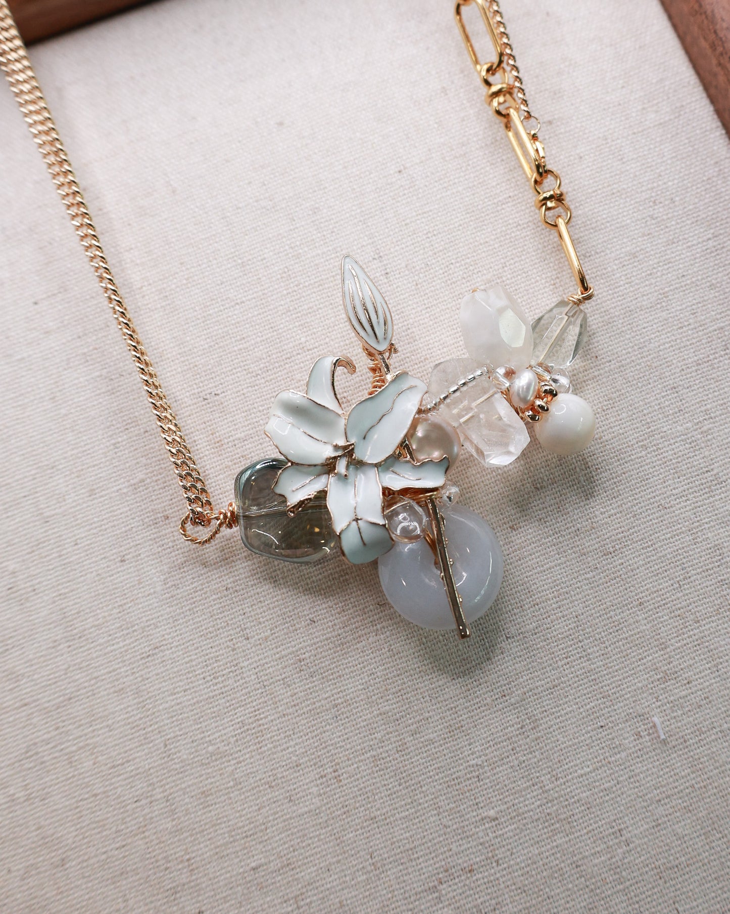 Bold Bloom Art Necklace