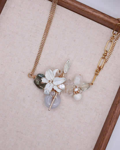 Bold Bloom Art Necklace