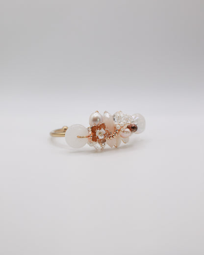 (Regular) Ivory Dew Cuff Bangle