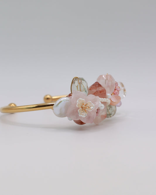 (Regular) Love Blossom Cuff Bangle