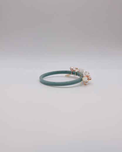 Lumi Goddess Guatemalan Jade Bangle