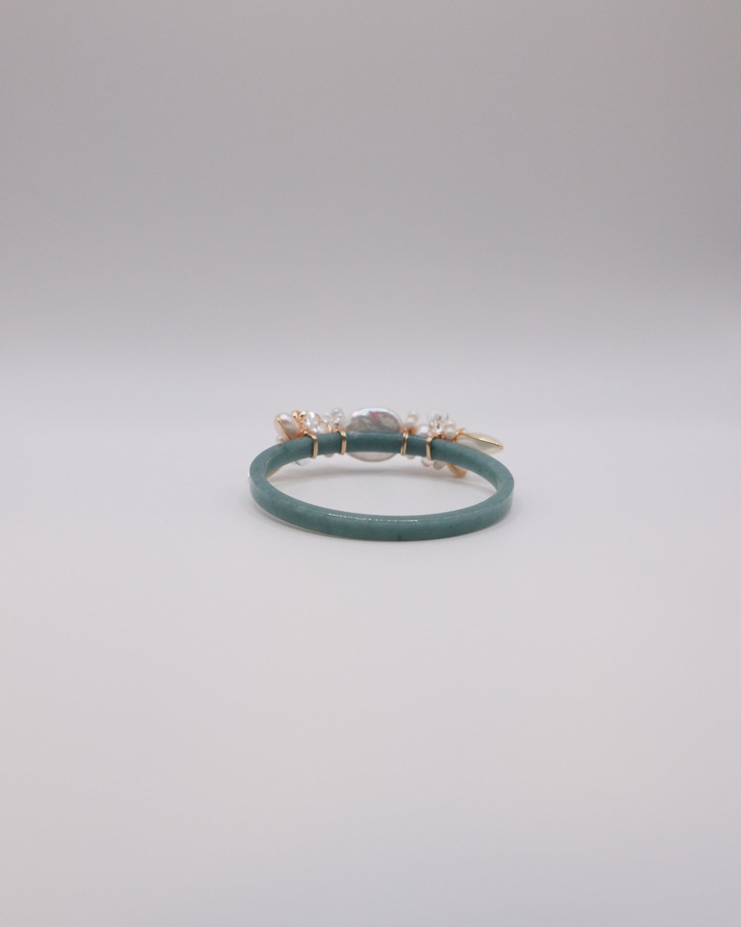 Lumi Goddess Guatemalan Jade Bangle