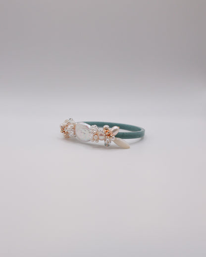 Lumi Goddess Guatemalan Jade Bangle