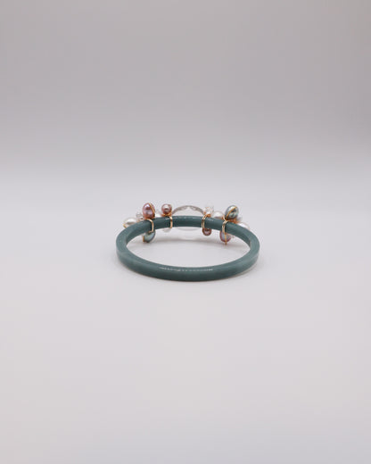 Lumi Grace Guatemalan Jade Bangle