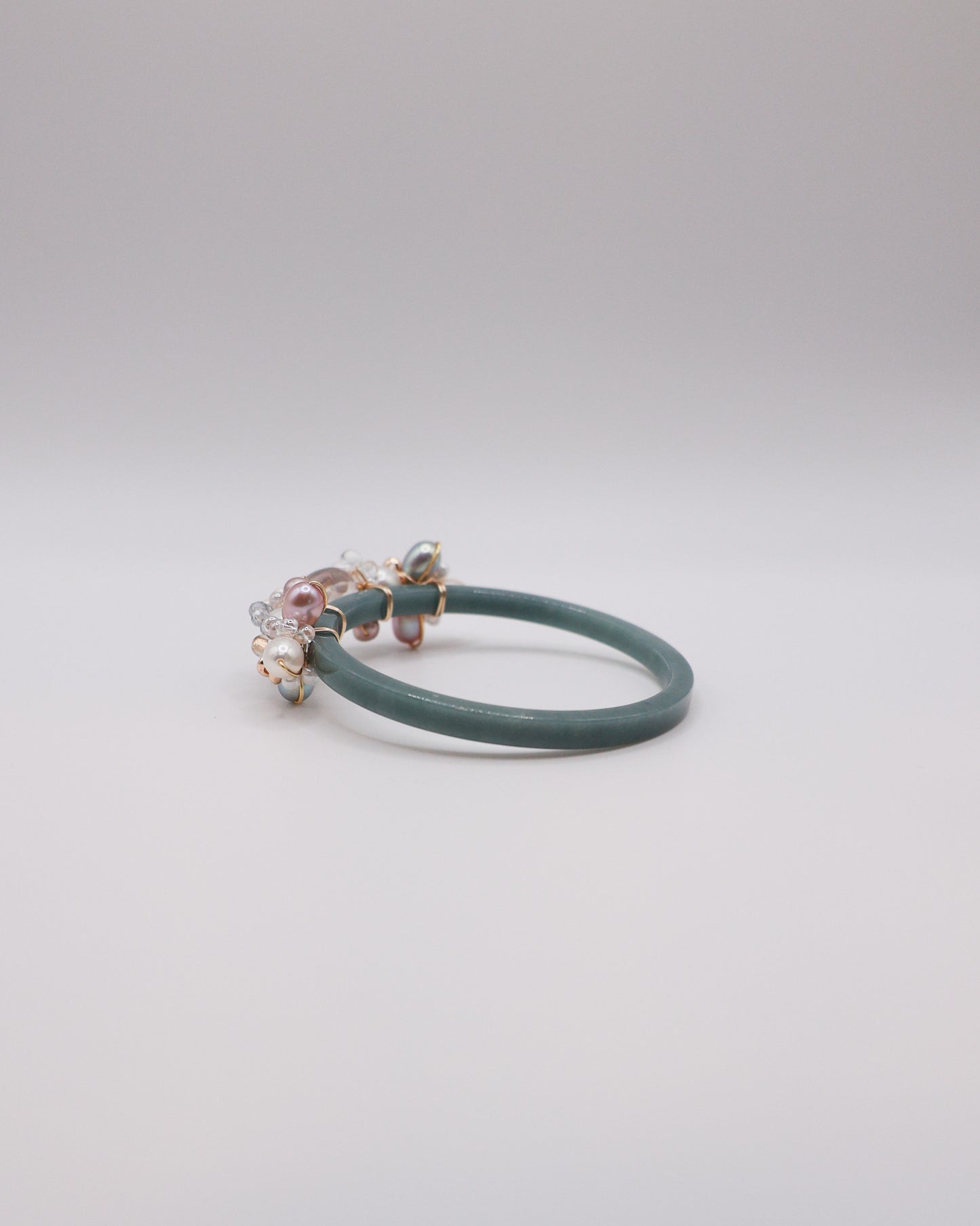 Lumi Grace Guatemalan Jade Bangle
