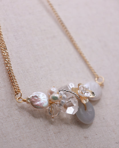 Lustre of Dawn Art Necklace
