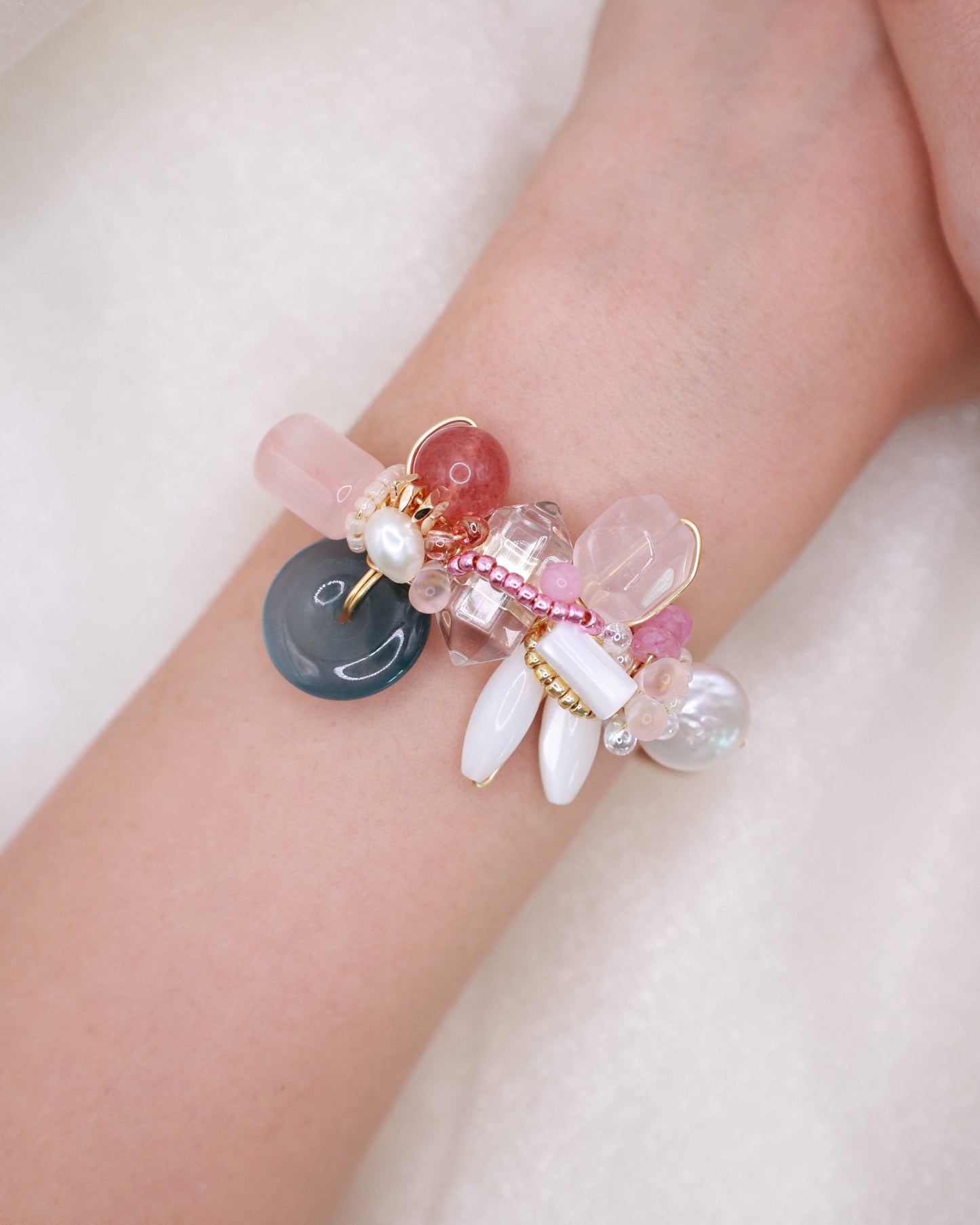 [MINI] Pine Rose Mini Cuff