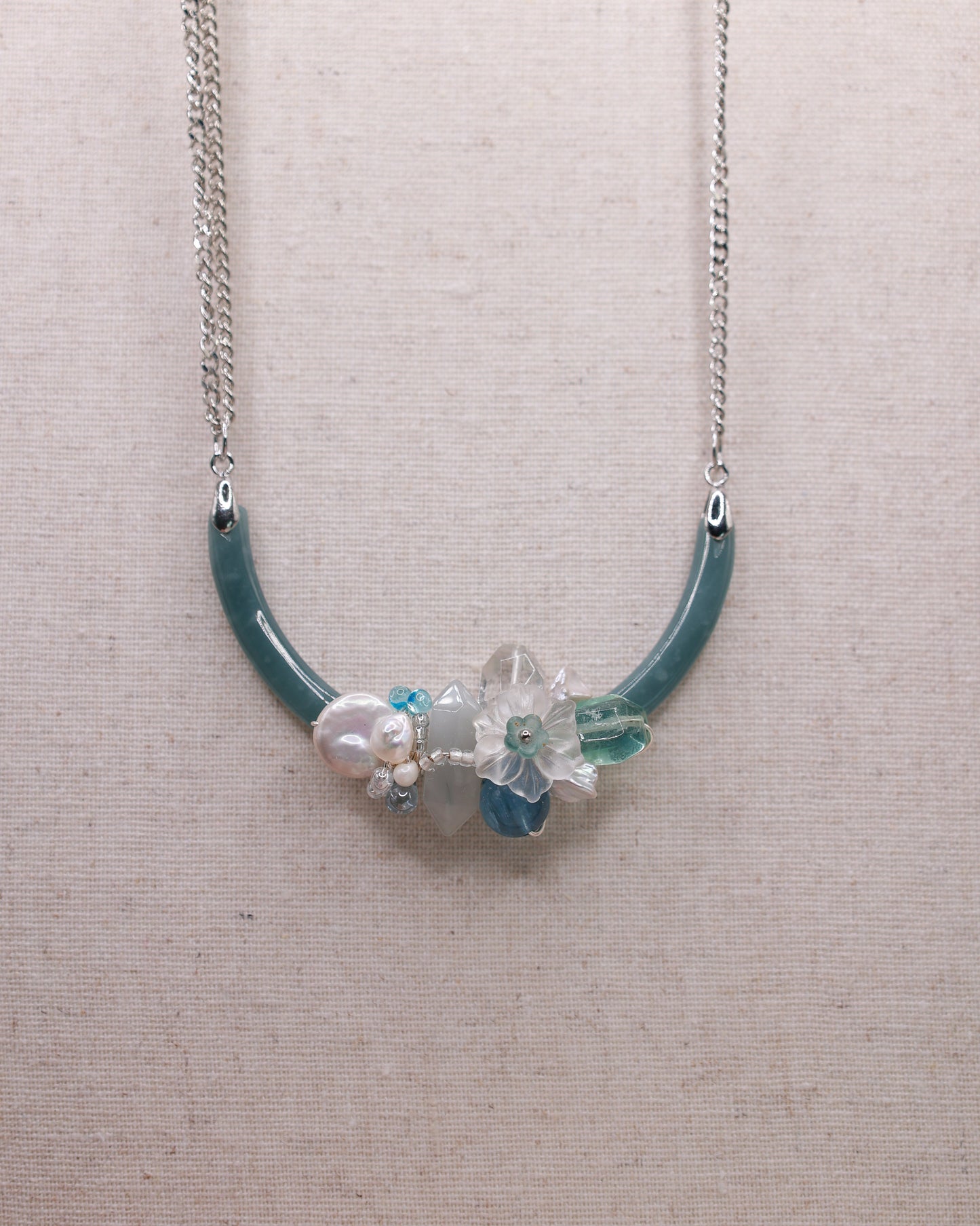 Whispering Forest Art Necklace