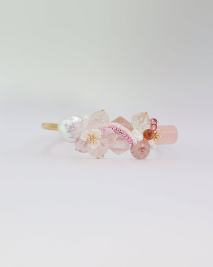 Strawberry Crème Cuff Bangle